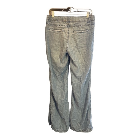 Zara Women Wide Leg Lyocell Pants Size 4 EF1 - Picture 3 of 6